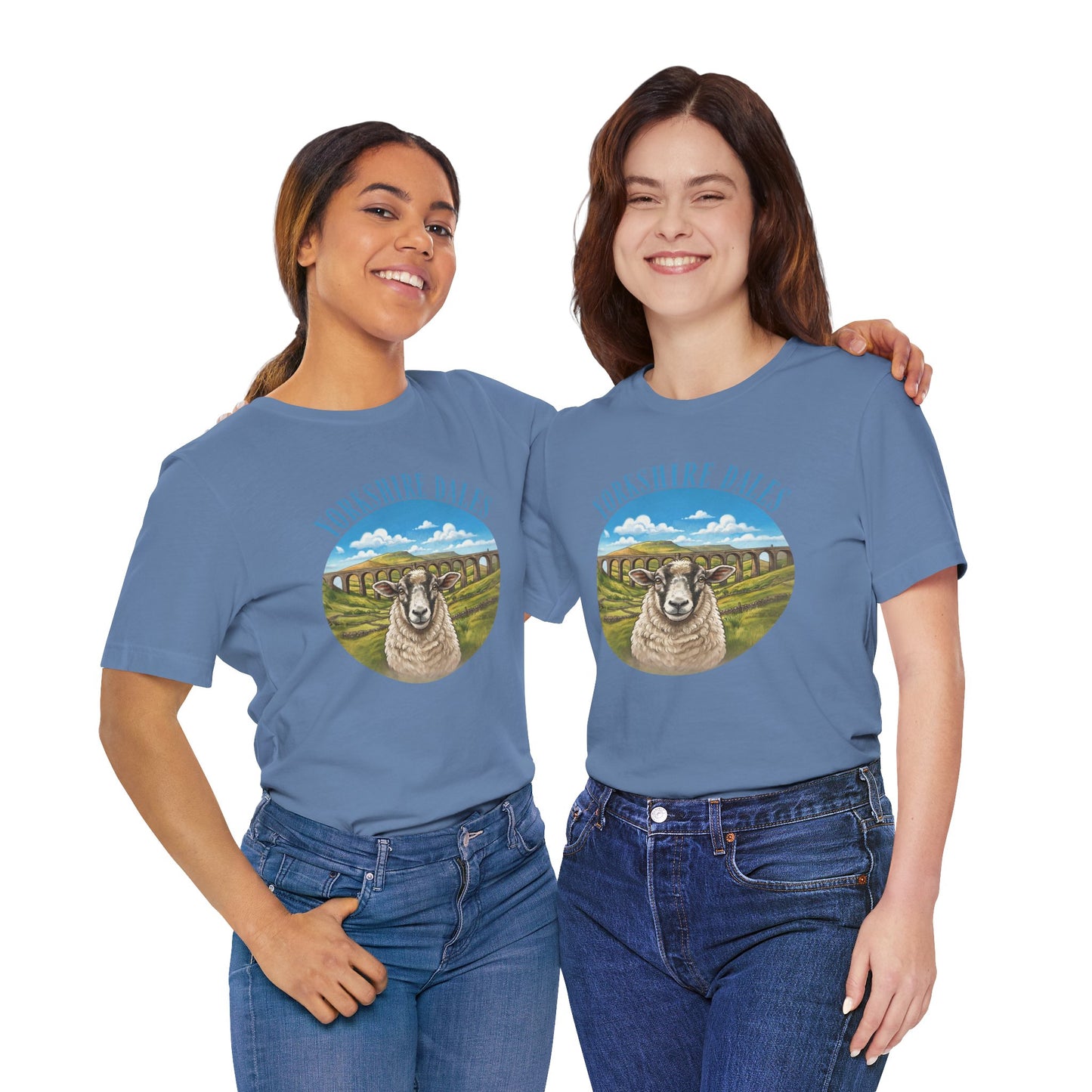 Yorkshire Dales Sheep T-Shirt — Scenic Countryside Tee