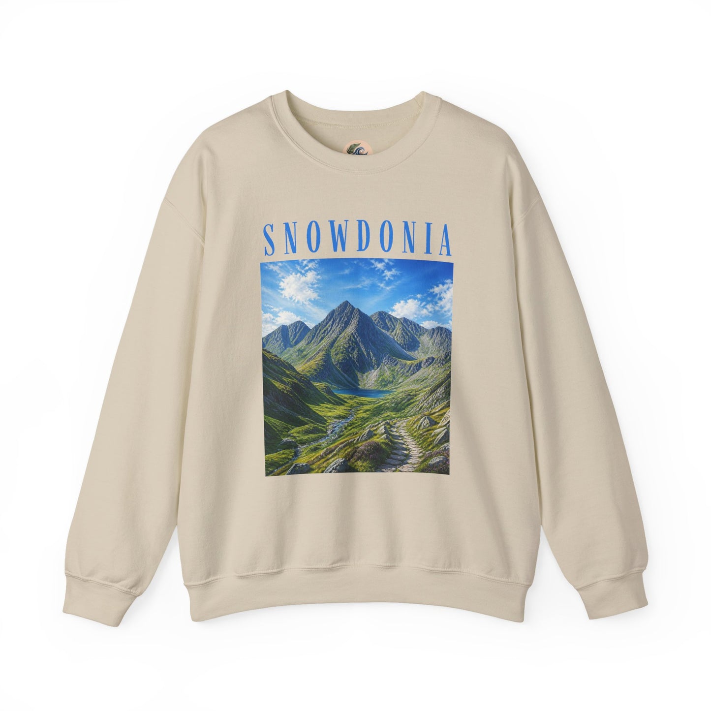 Glyderau Landscape - Snowdonia Mountain Crewneck Sweatshirt