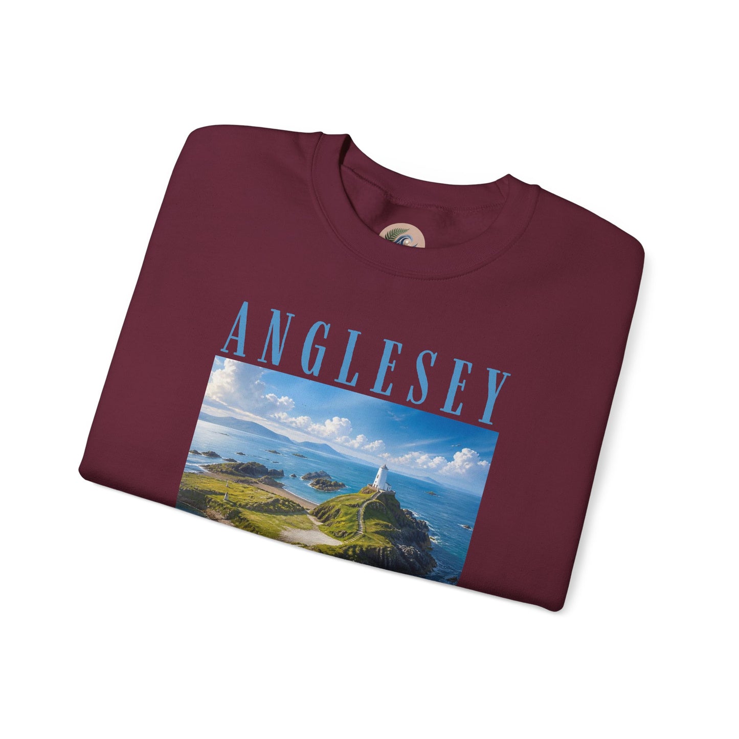 Anglesey Scenic Sweatshirt — Coastal Landscape Crewneck