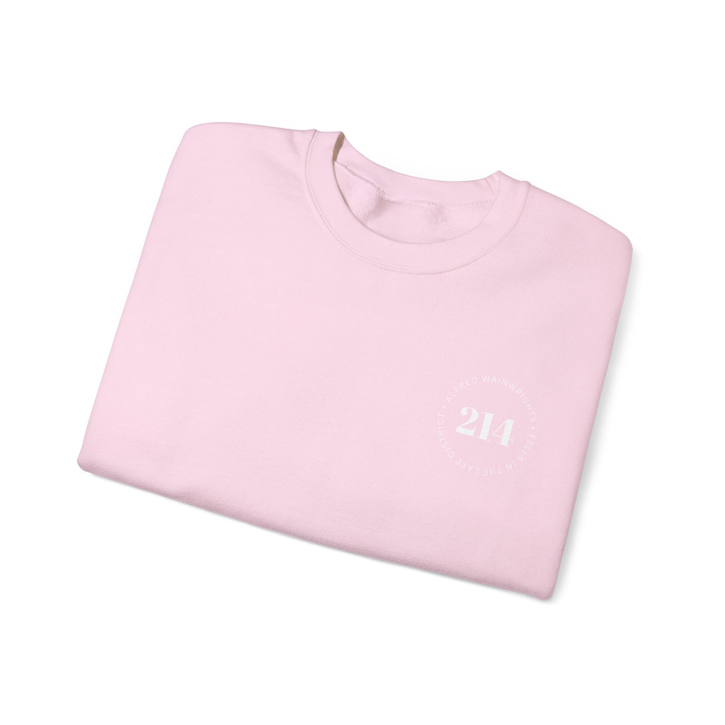 214 Wainwrights Minimalist Crewneck Sweatshirt — Small Chest Logo