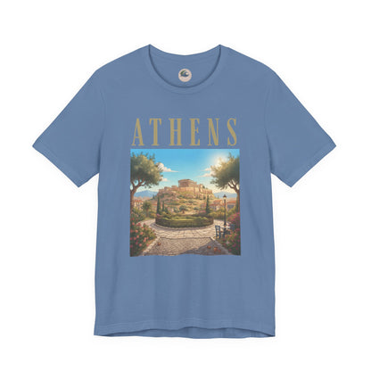 Athens Scenic Tee — Vintage Acropolis Travel T‑Shirt