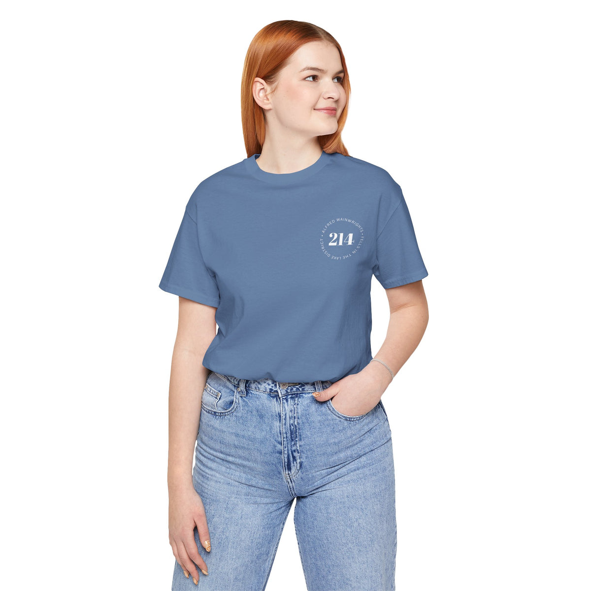 214 Wainwrights Minimalist Chest Logo T‑Shirt