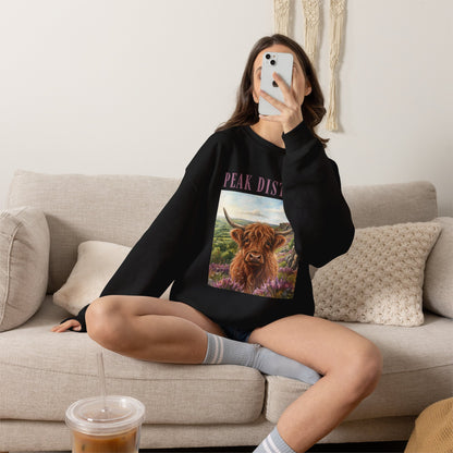 Peak District Highland Cow Sweatshirt