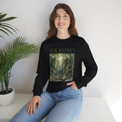 Peak District Luds Church - Scenic Crewneck Sweatshirt