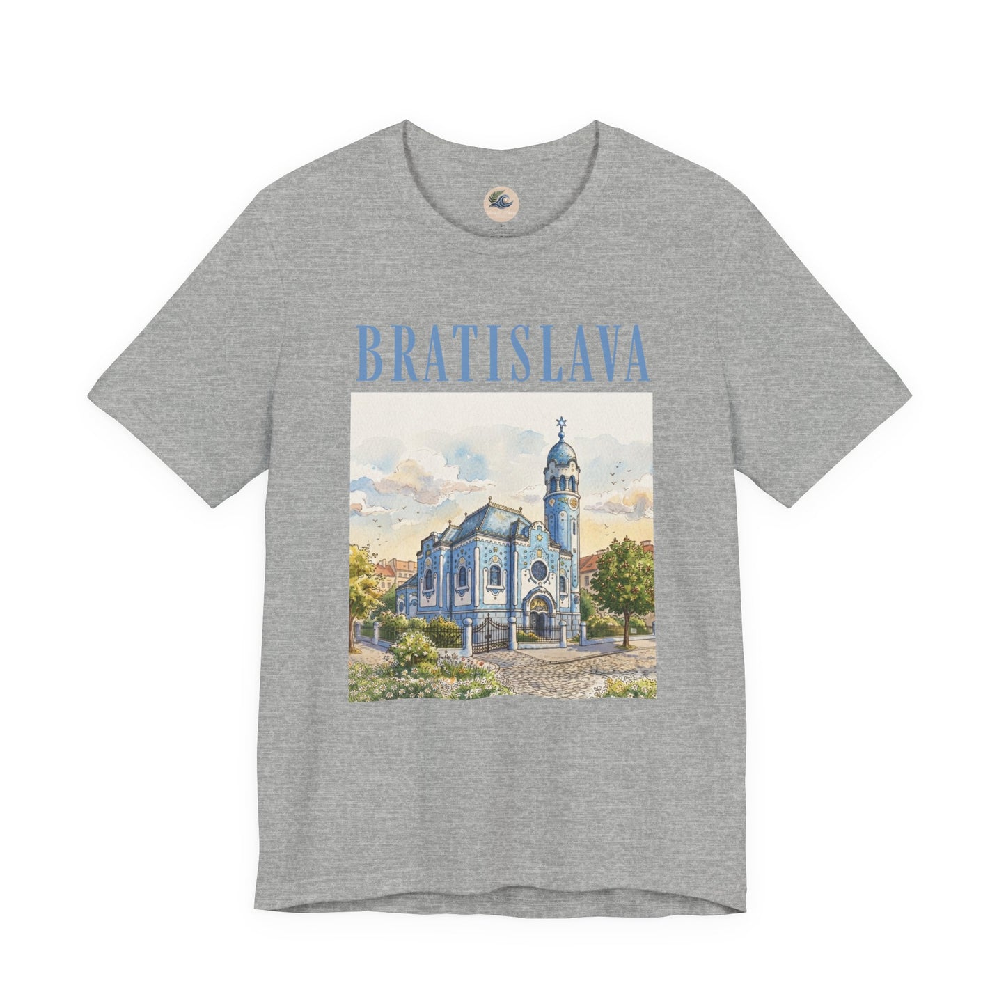 Bratislava Watercolor Church T-Shirt