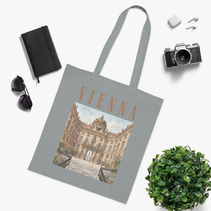 Vienna Architectural Photo Tote Bag – Vintage City Travel Souvenir