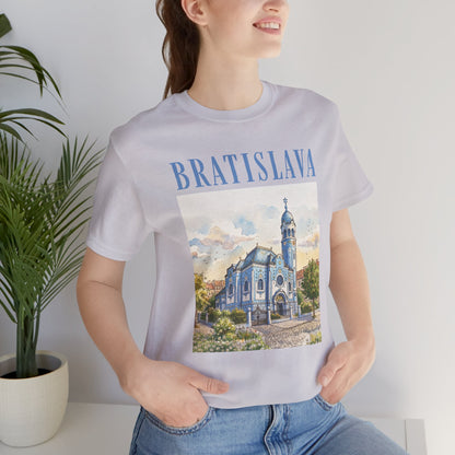 Bratislava Watercolor Church T-Shirt