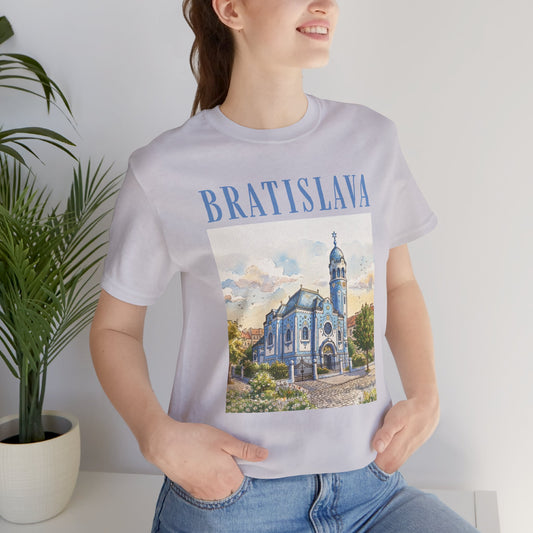 Bratislava Watercolor Church T-Shirt