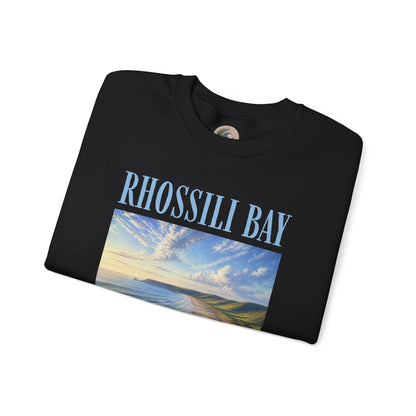 Rhossili Bay Scenic Crewneck Sweatshirt