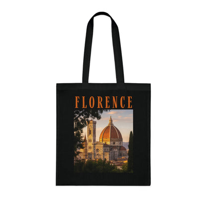 Florence Photo Tote Bag — Duomo Cathedral Travel Cotton Tote