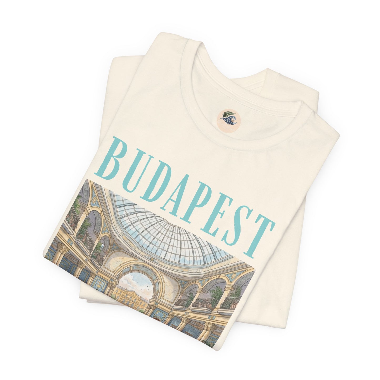 Budapest Thermal Baths Graphic Tee — Vintage Spa Travel T-Shirt