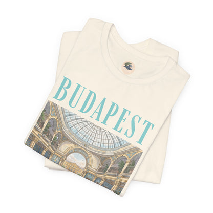 Budapest Thermal Baths Graphic Tee — Vintage Spa Travel T-Shirt