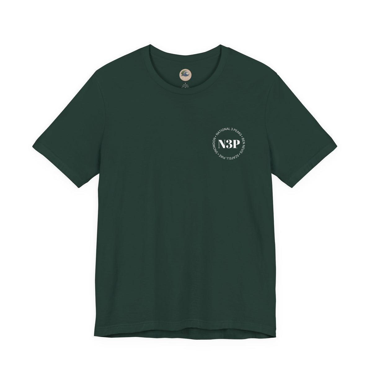 N3P National 3 Peaks - Logo Chest T-Shirt