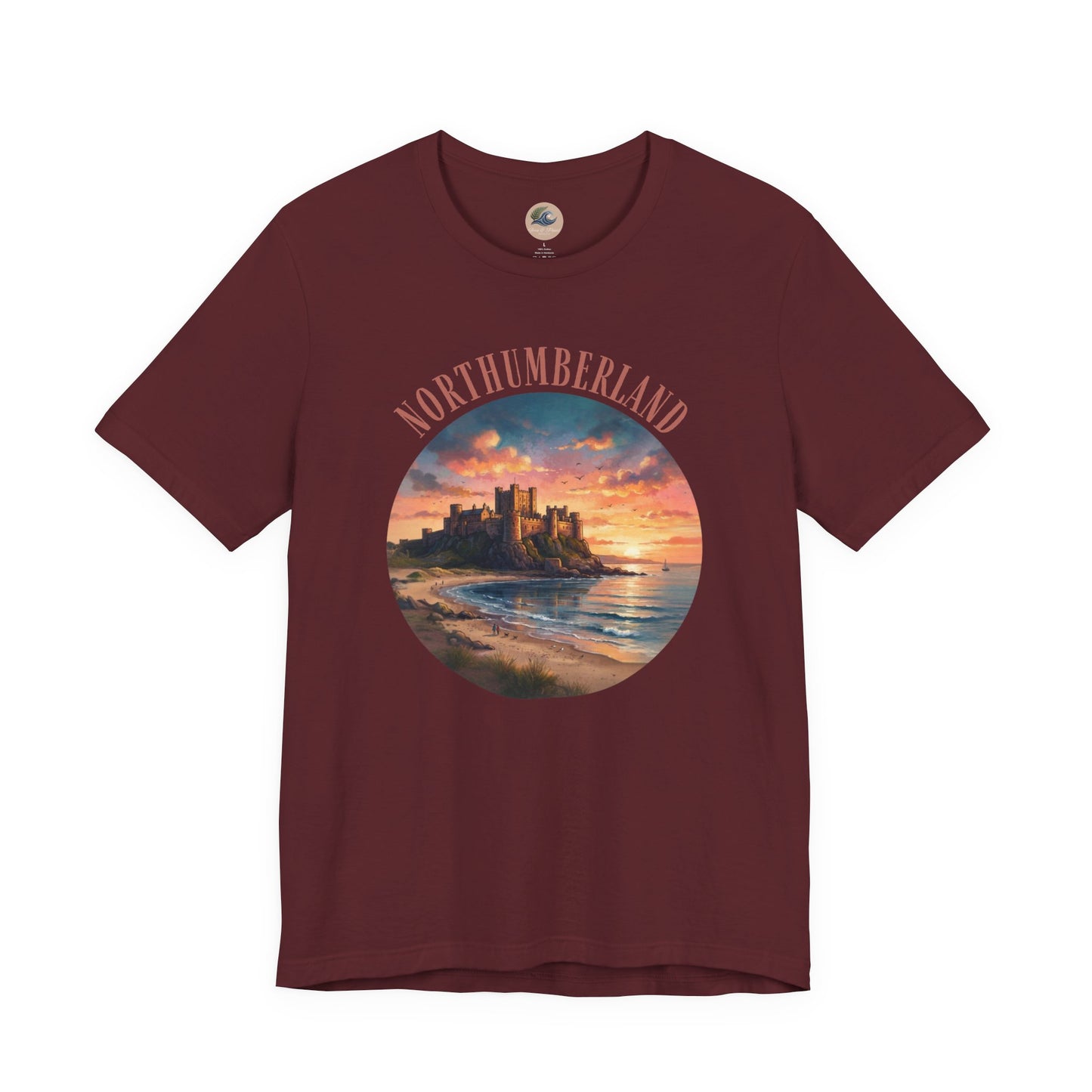 Northumberland Castle Sunset T‑Shirt