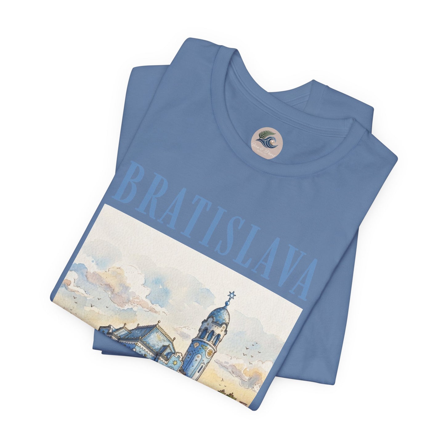 Bratislava Watercolor Church T-Shirt