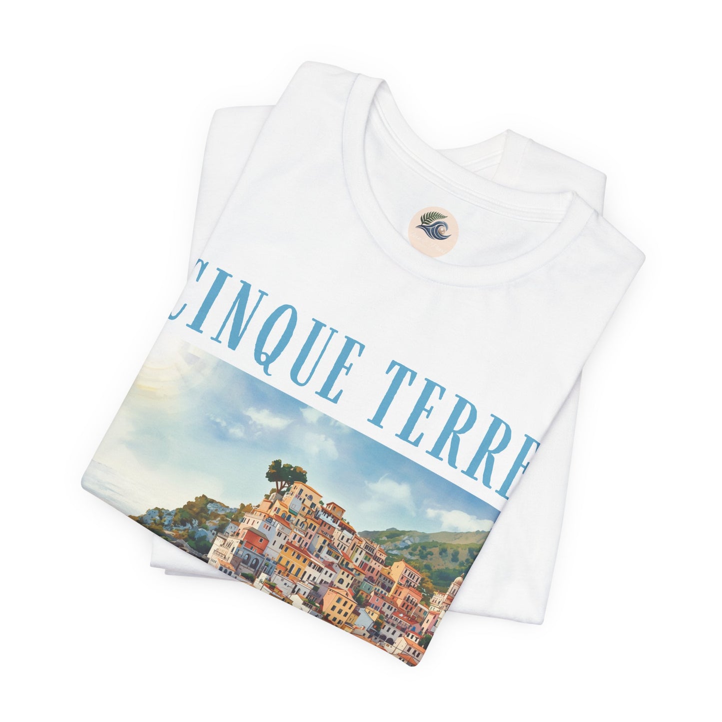 Cinque Terre Scenic Tee — Italian Coastline Travel T-Shirt