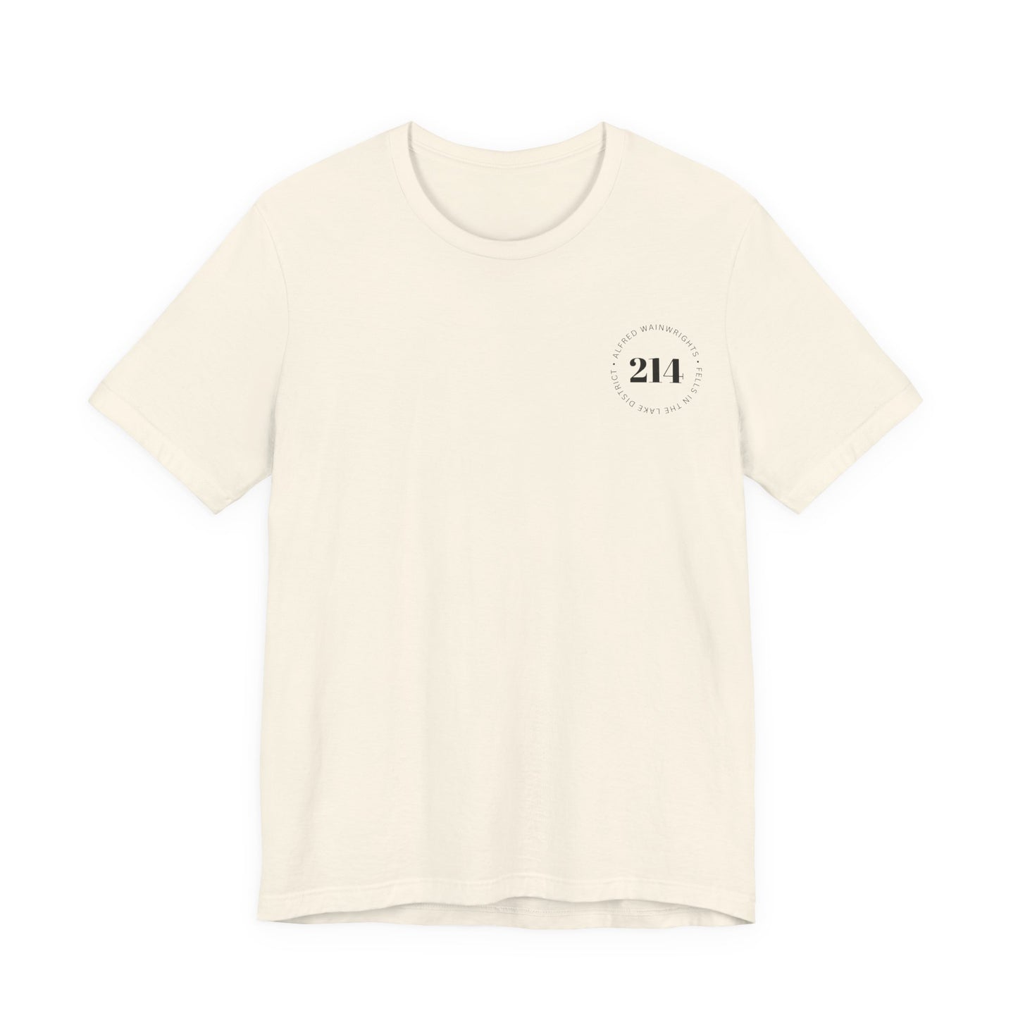 214 Wainwrights Minimalist Chest Logo T‑Shirt