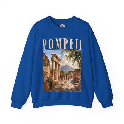 Pompeii Ruins Vintage Crewneck Sweatshirt