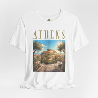 Athens Scenic Tee — Vintage Acropolis Travel T‑Shirt