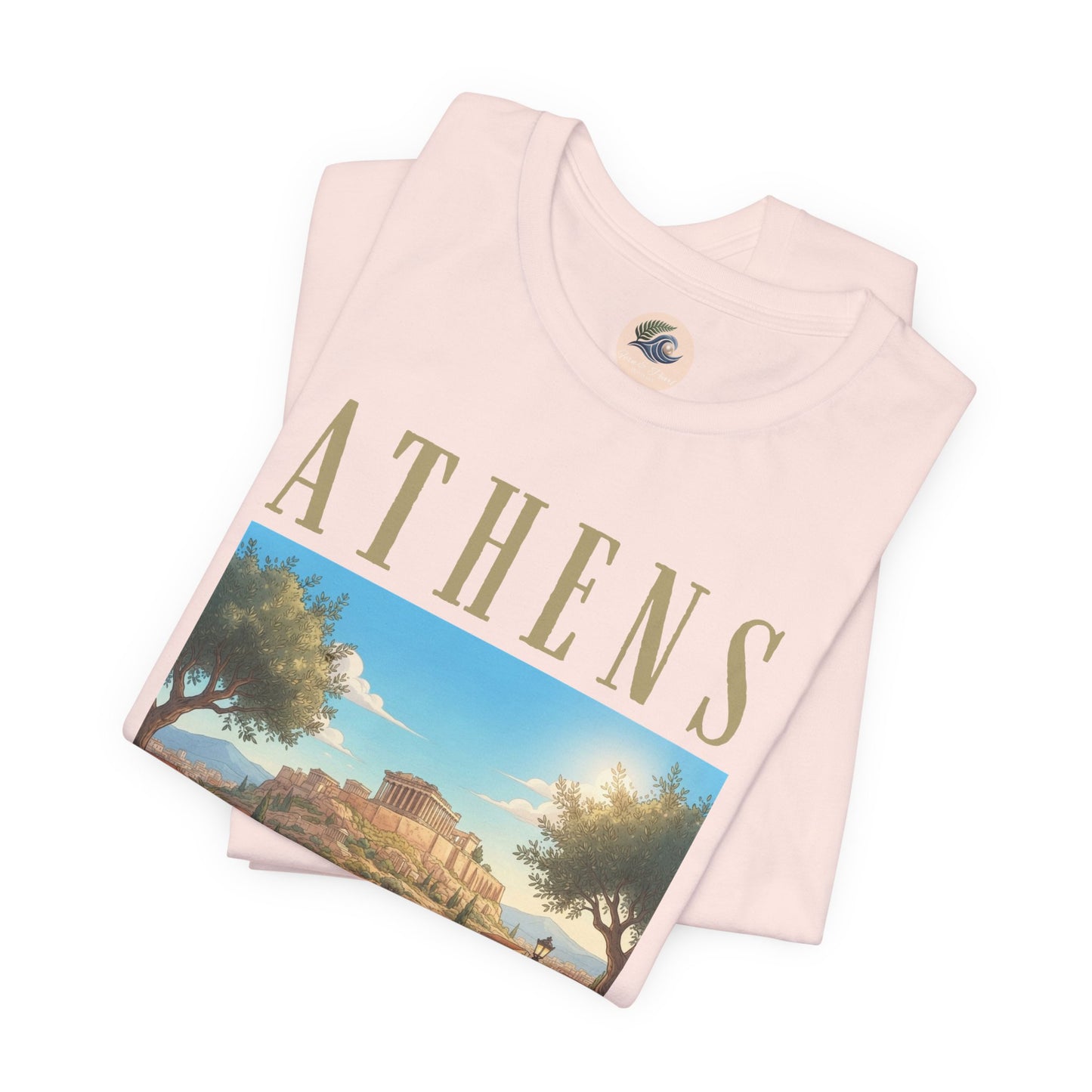 Athens Scenic Tee — Vintage Acropolis Travel T‑Shirt
