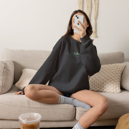 Mountain Heartbeat Crewneck Sweatshirt