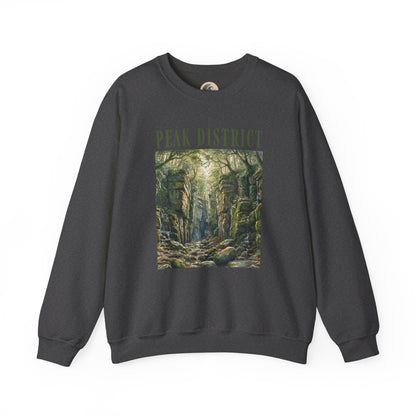 Peak District Luds Church - Scenic Crewneck Sweatshirt