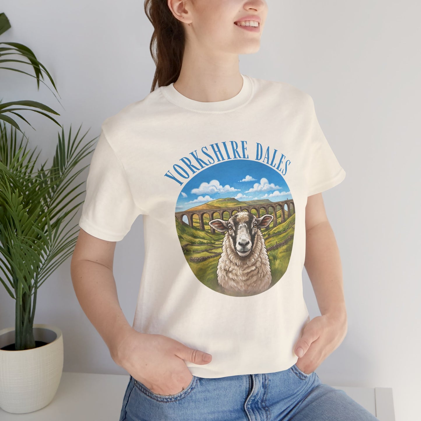 Yorkshire Dales Sheep T-Shirt — Scenic Countryside Tee
