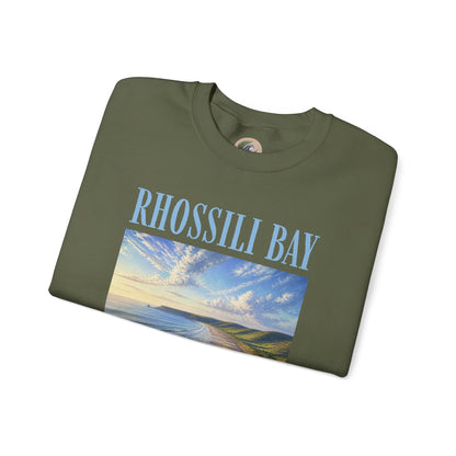 Rhossili Bay Scenic Crewneck Sweatshirt