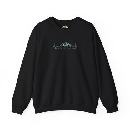 Mountain Heartbeat Crewneck Sweatshirt