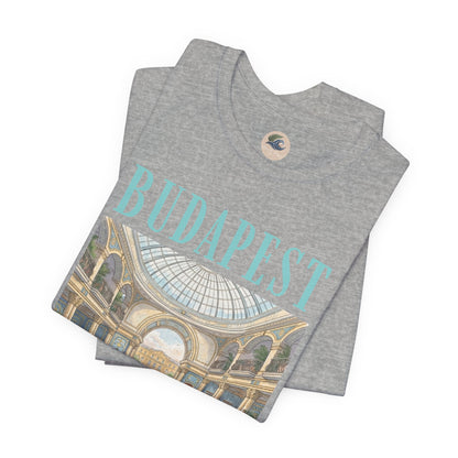 Budapest Thermal Baths Graphic Tee — Vintage Spa Travel T-Shirt
