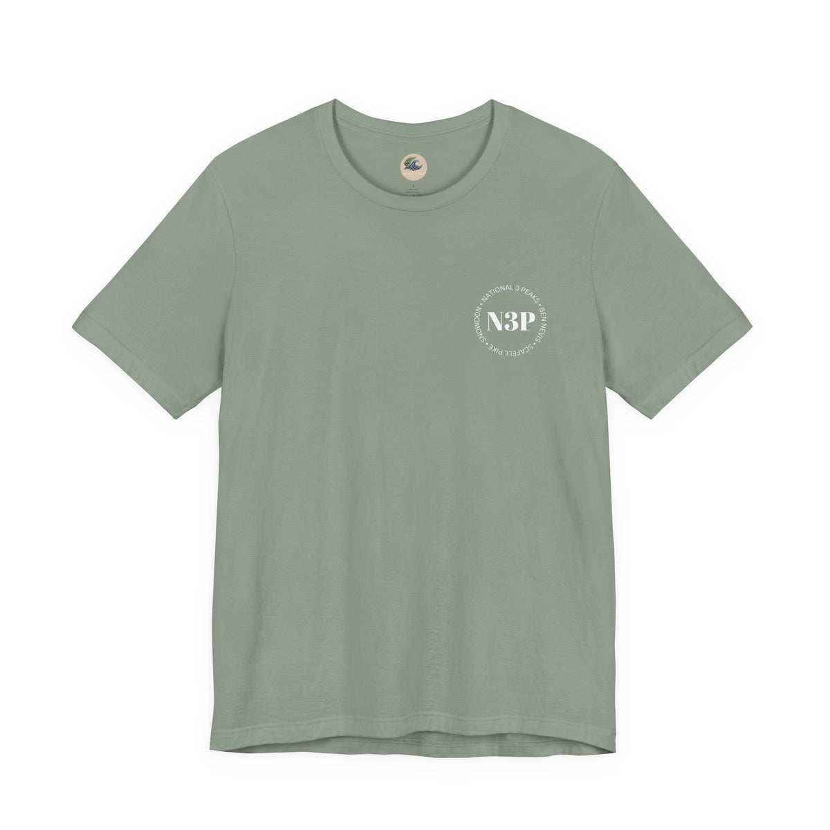 N3P National 3 Peaks - Logo Chest T-Shirt