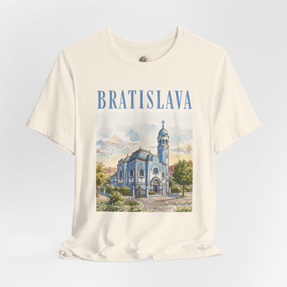 Bratislava Watercolor Church T-Shirt