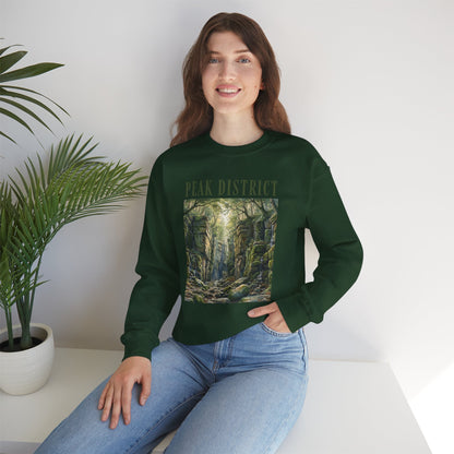 Peak District Luds Church - Scenic Crewneck Sweatshirt