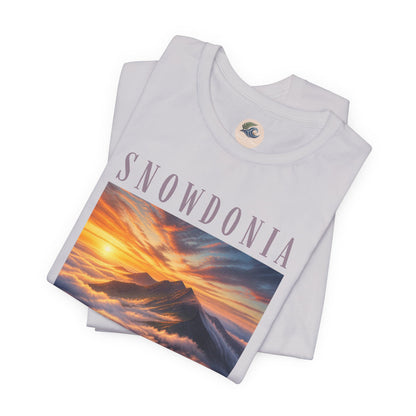Snowdonia Mountain Sunset T‑Shirt