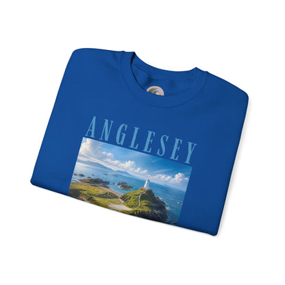Anglesey Scenic Sweatshirt — Coastal Landscape Crewneck