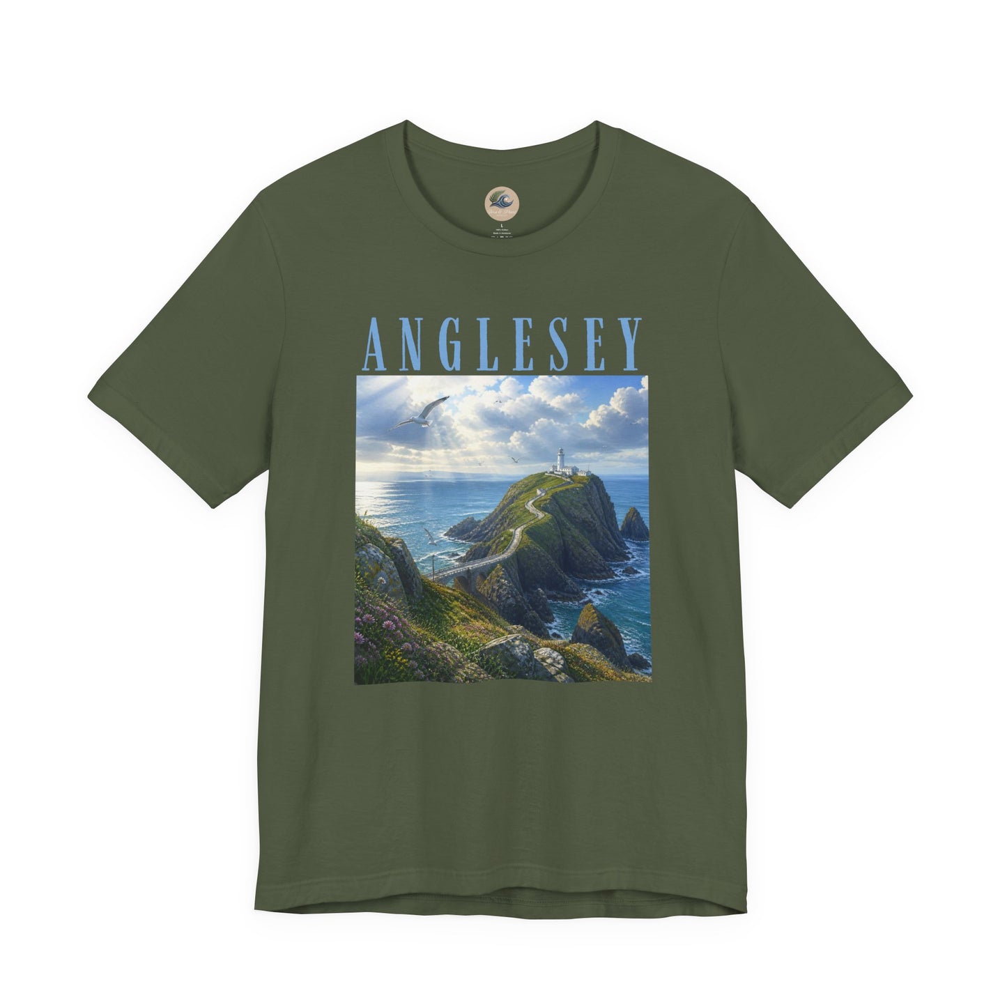Anglesey Coastal T‑Shirt — Scenic Wales Landscape Tee