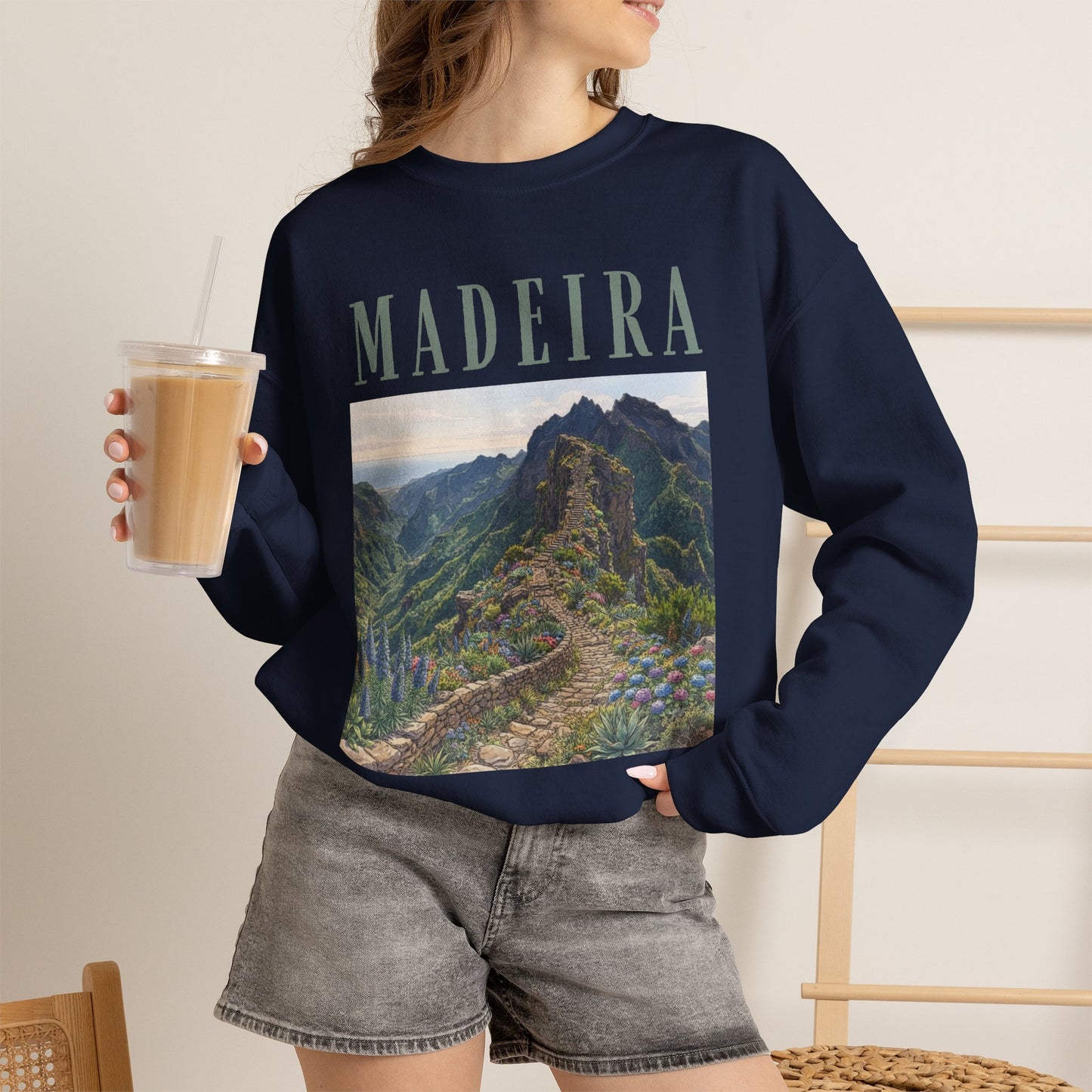 Madeira Mountain Trail Crewneck Sweatshirt