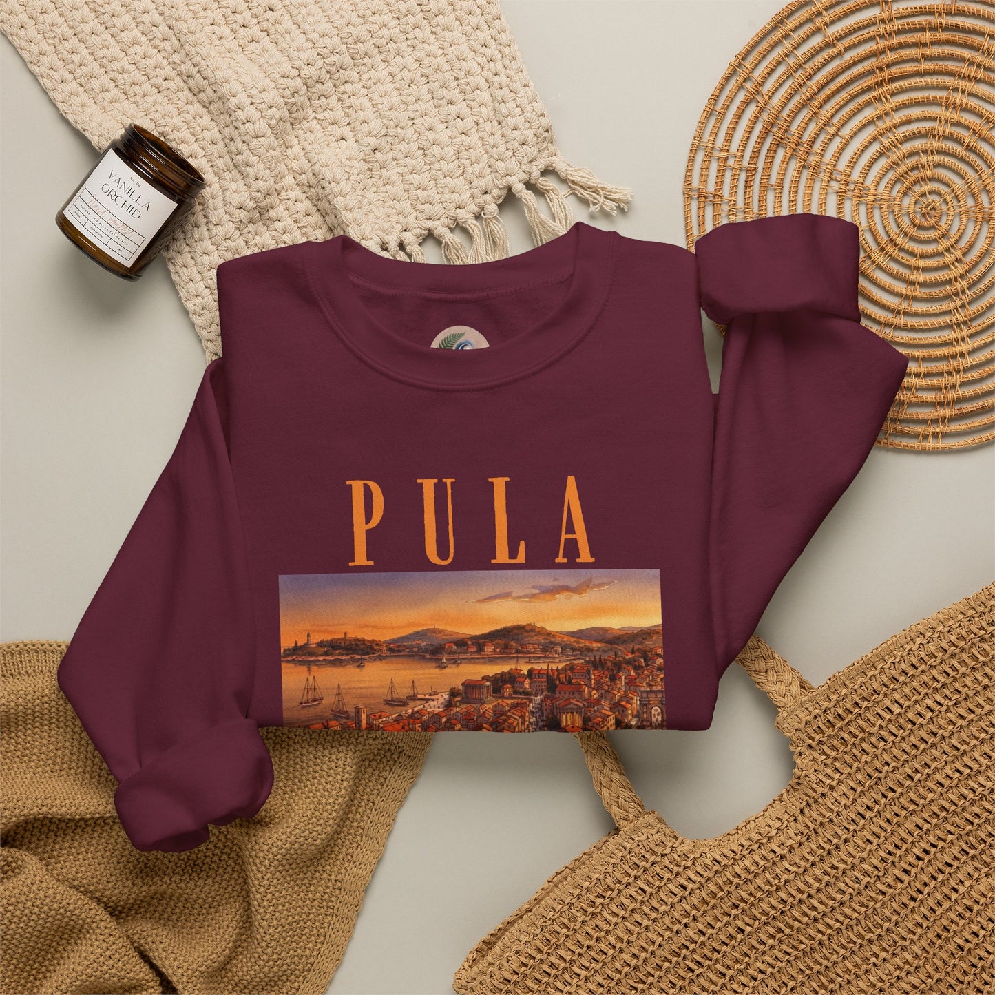Pula Vintage Arena Crewneck Sweatshirt