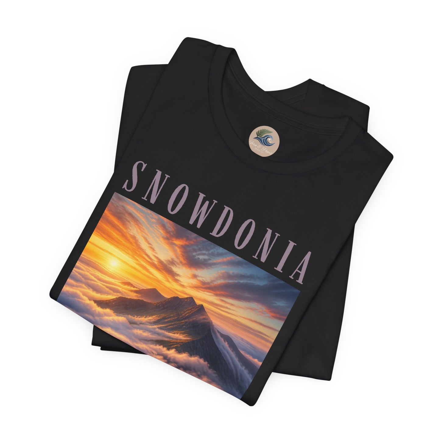 Snowdonia Mountain Sunset T‑Shirt