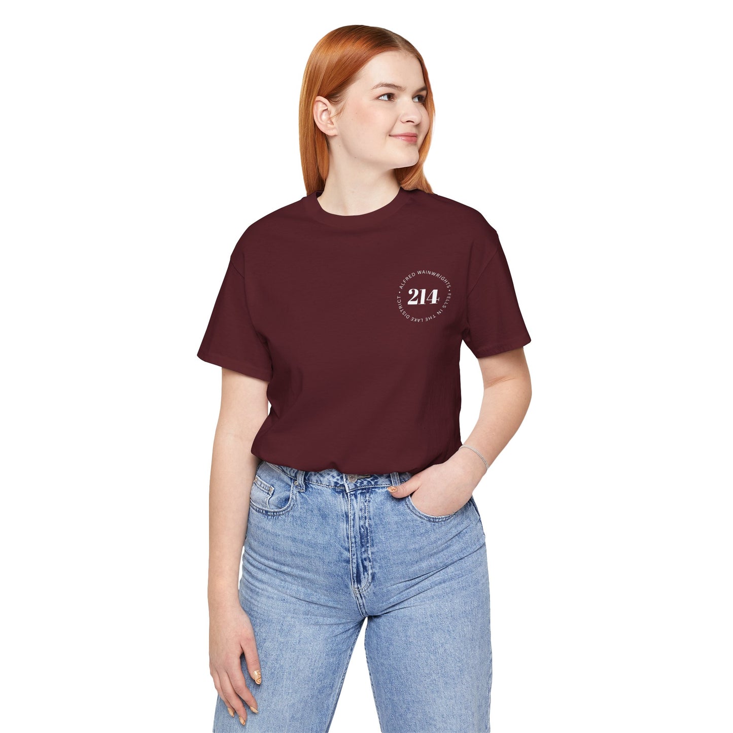 214 Wainwrights Minimalist Chest Logo T‑Shirt