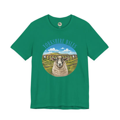 Yorkshire Dales Sheep T-Shirt — Scenic Countryside Tee