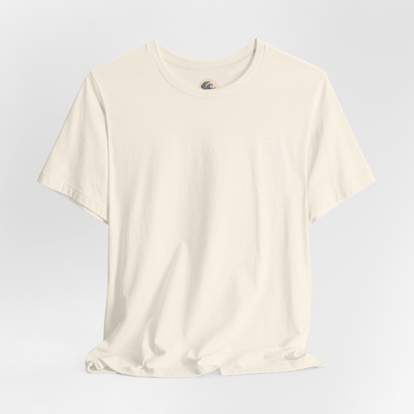 Vintage Camper Poop Graphic Tee — 'Adventure Awaits' Pocket T-Shirt