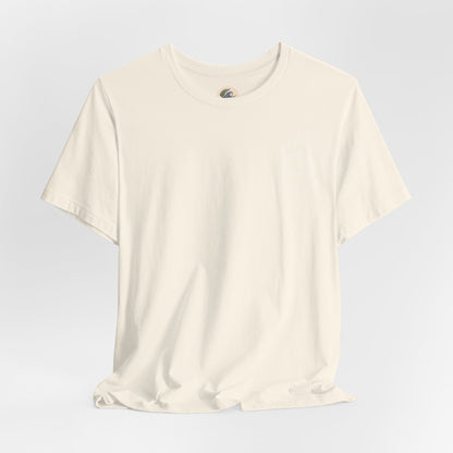 Vintage Camper Poop Graphic Tee — 'Adventure Awaits' Pocket T-Shirt