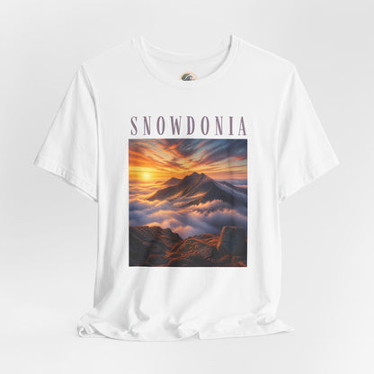Snowdonia Mountain Sunset T‑Shirt