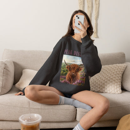 Peak District Highland Cow Sweatshirt