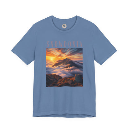 Snowdonia Mountain Sunset T‑Shirt