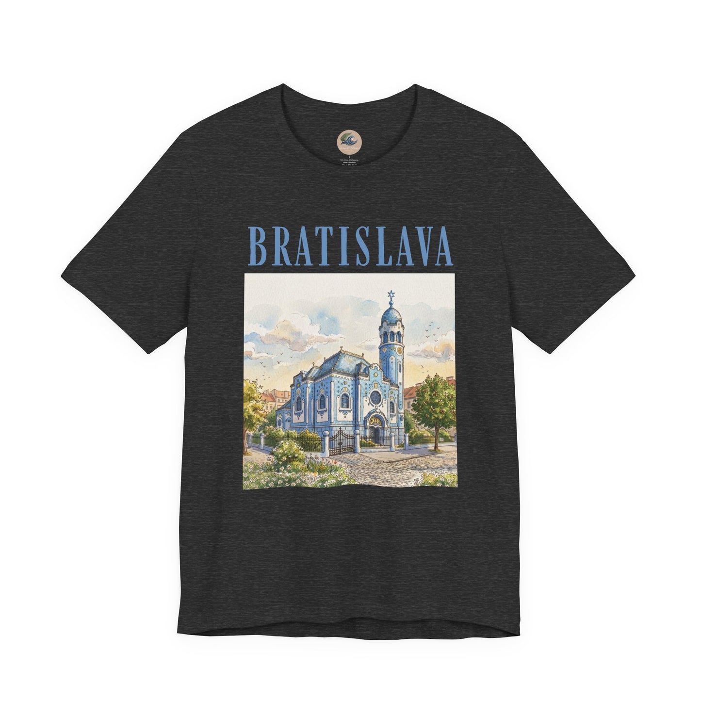 Bratislava Watercolor Church T-Shirt