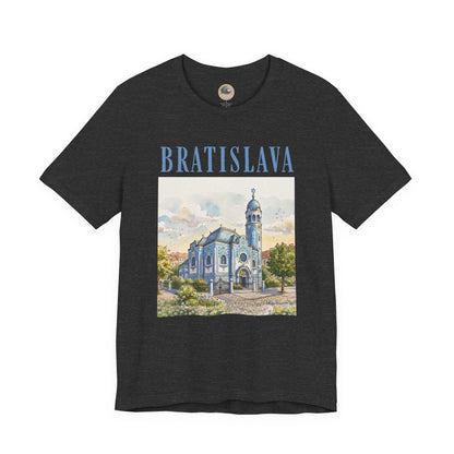 Bratislava Watercolor Church T-Shirt