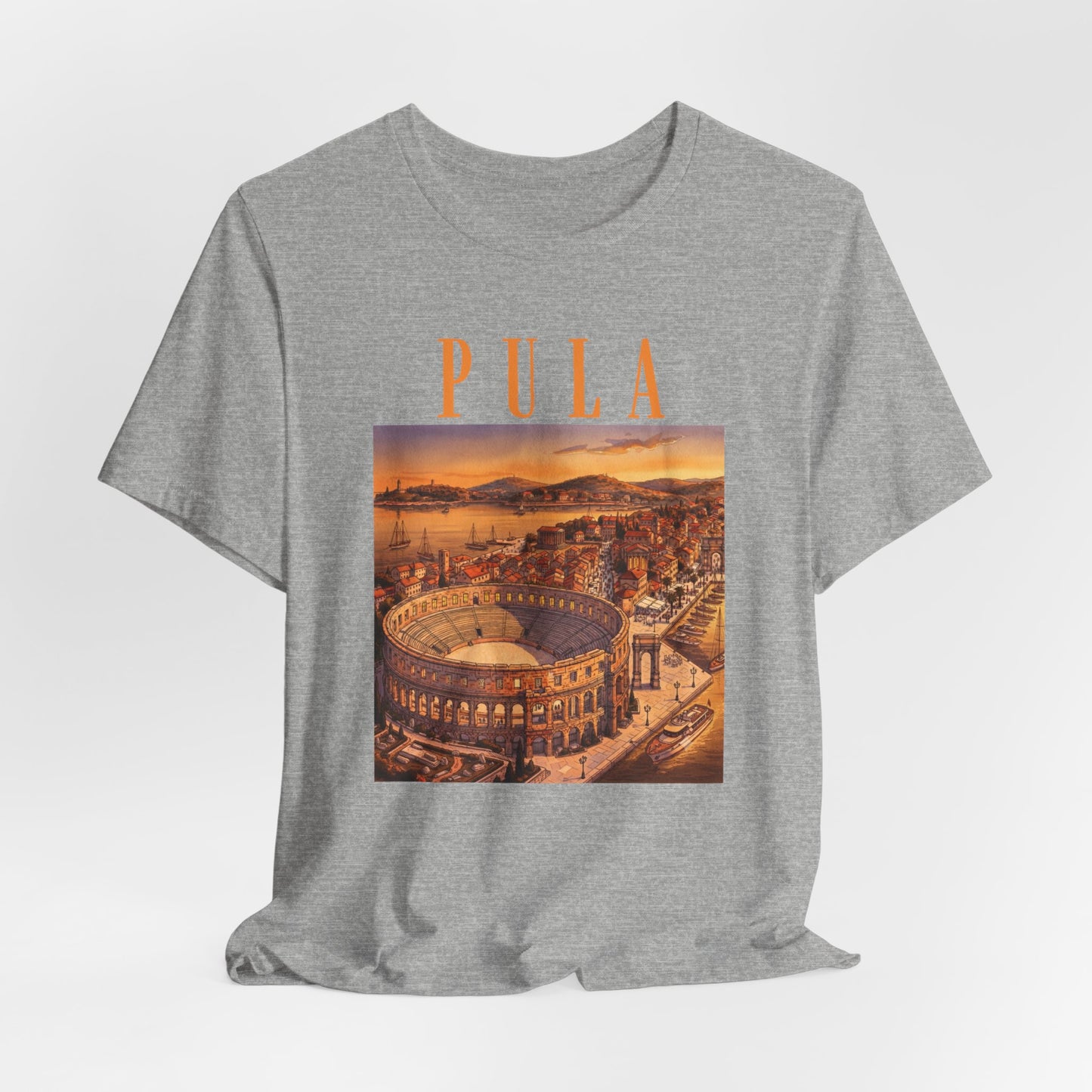 Pula Arena Sunset - Scenic Croatia Tee