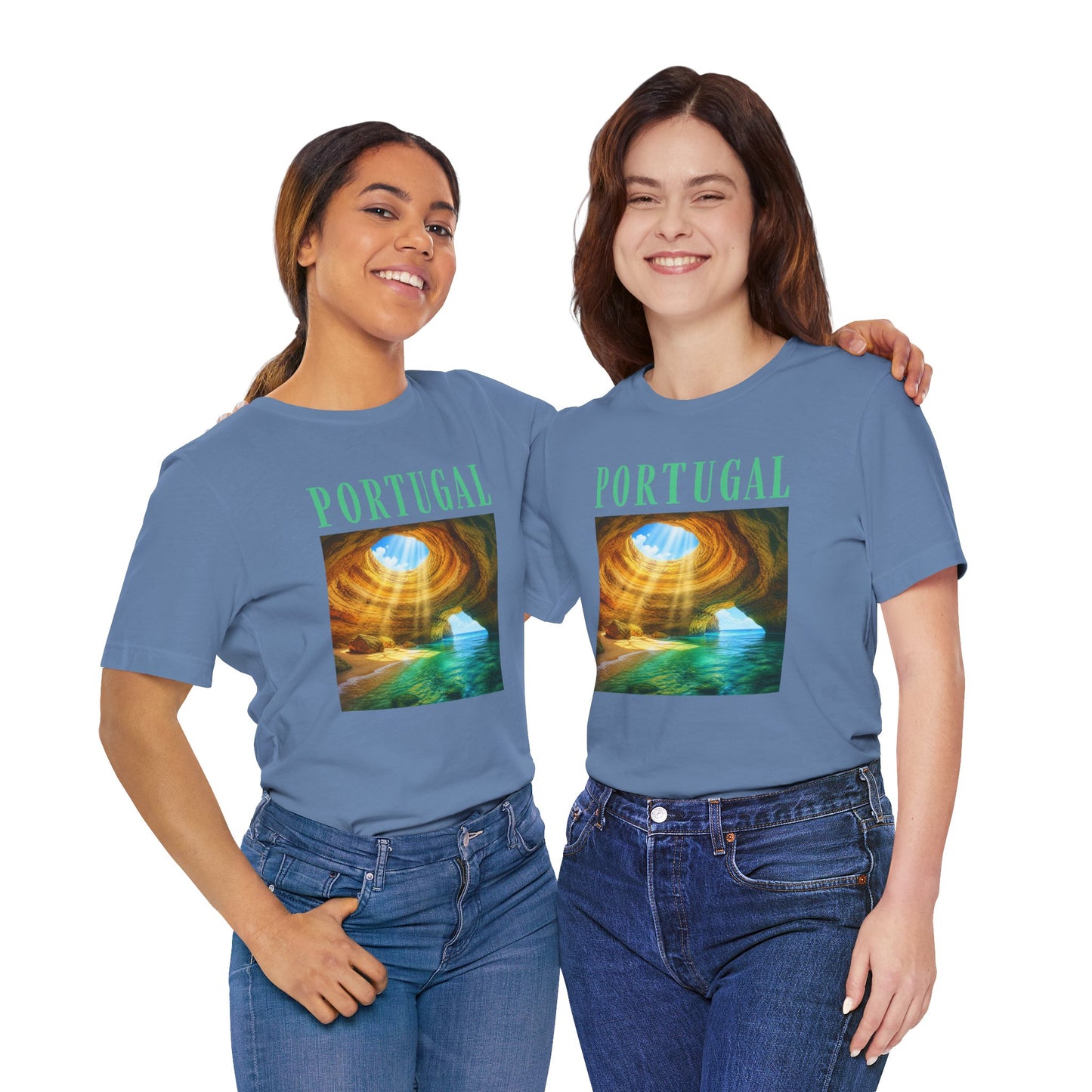 Portugal Benagil Cave Graphic Tee